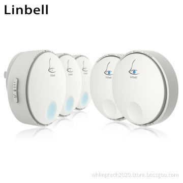 Linbell G2 wireless doorbell alarm door bell chime